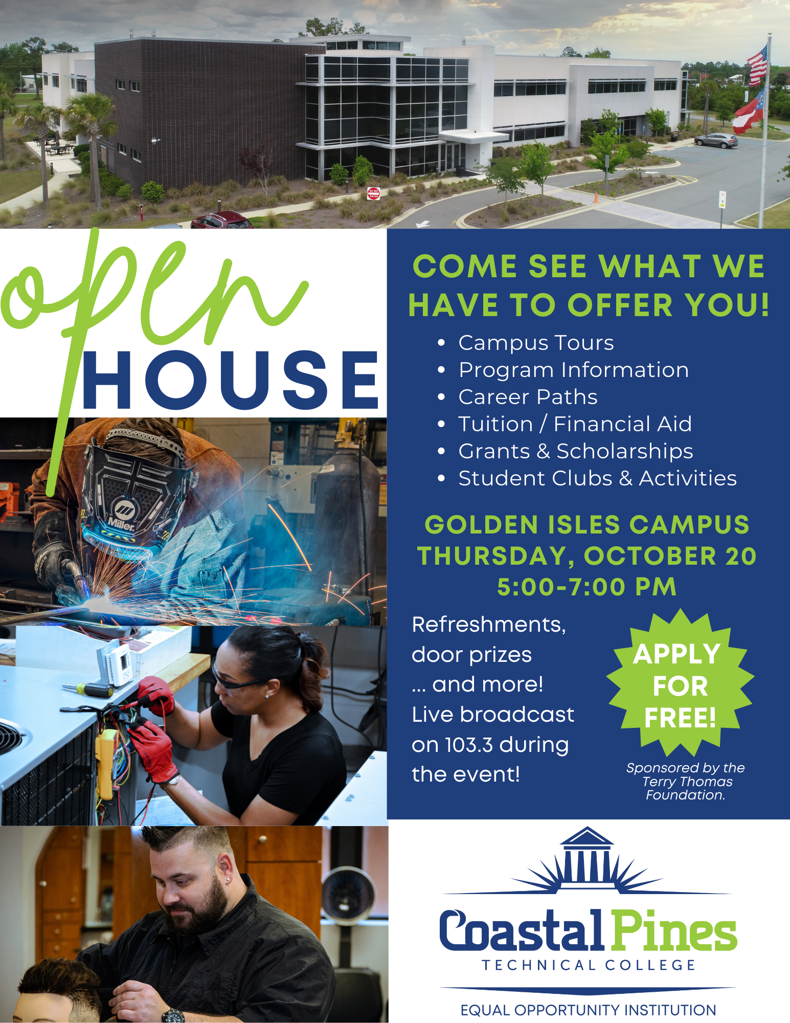 Photo for Coastal Pines Technical College to Host Open House on Golden Isles Campus