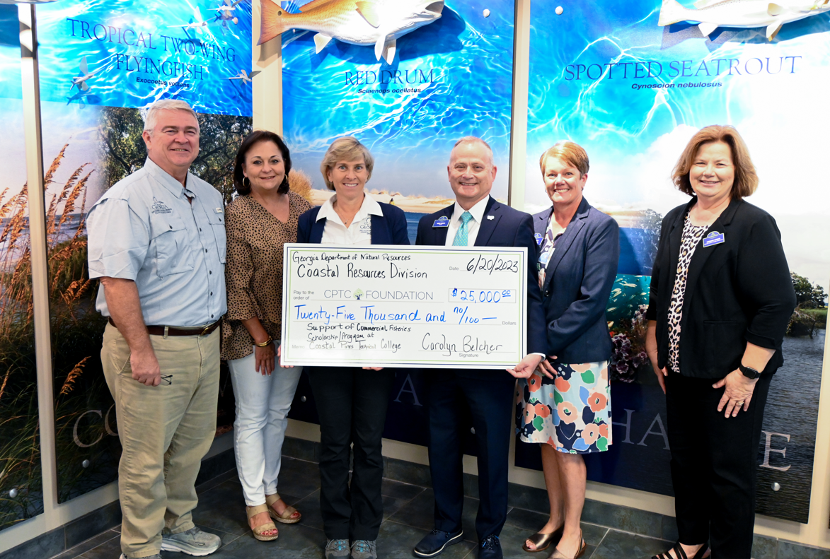 Photo for Georgia DNR Donates to CPTC Foundation