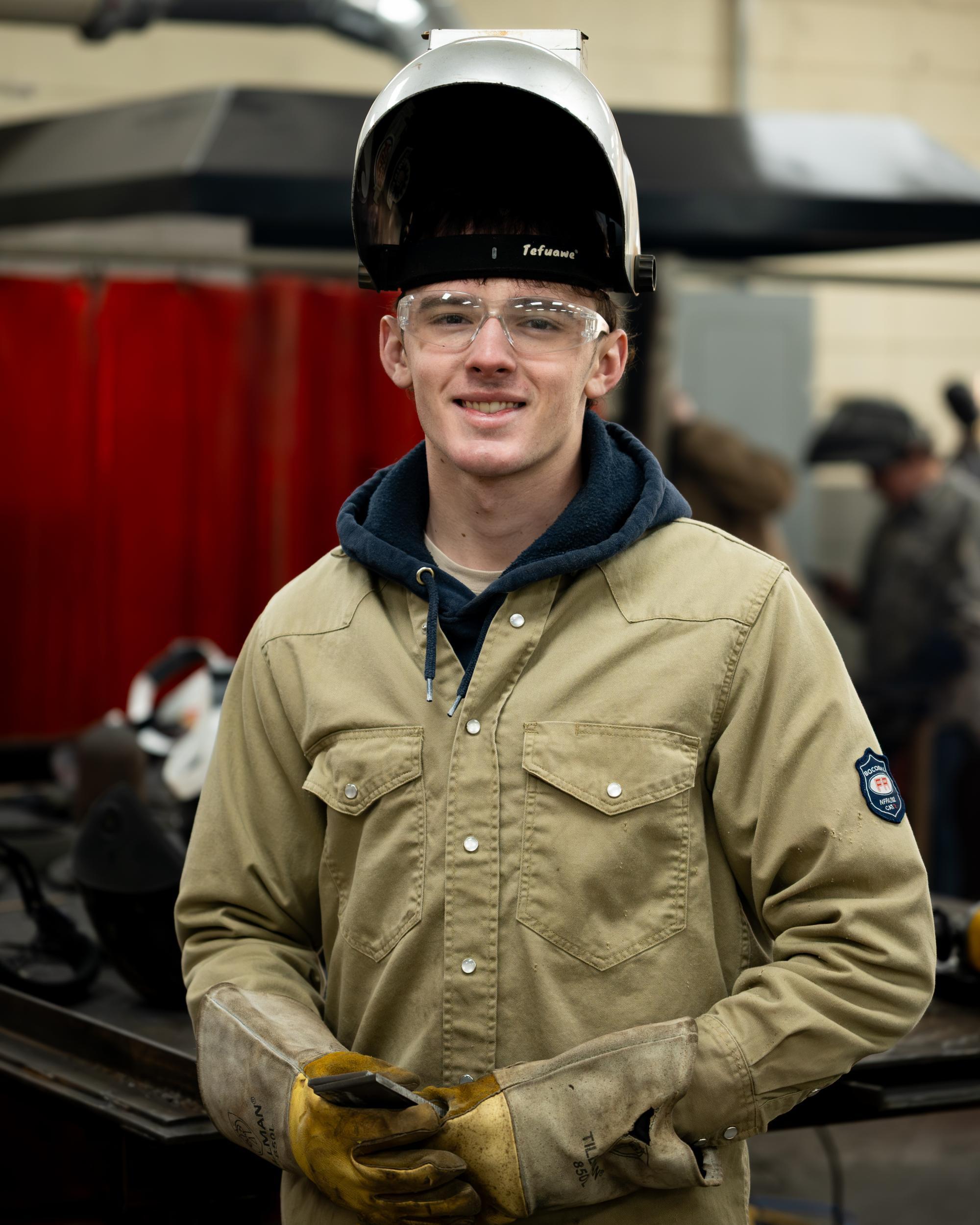 Photo for CPTC Highlights Dual Enrollment Welding Student Gage Milsom