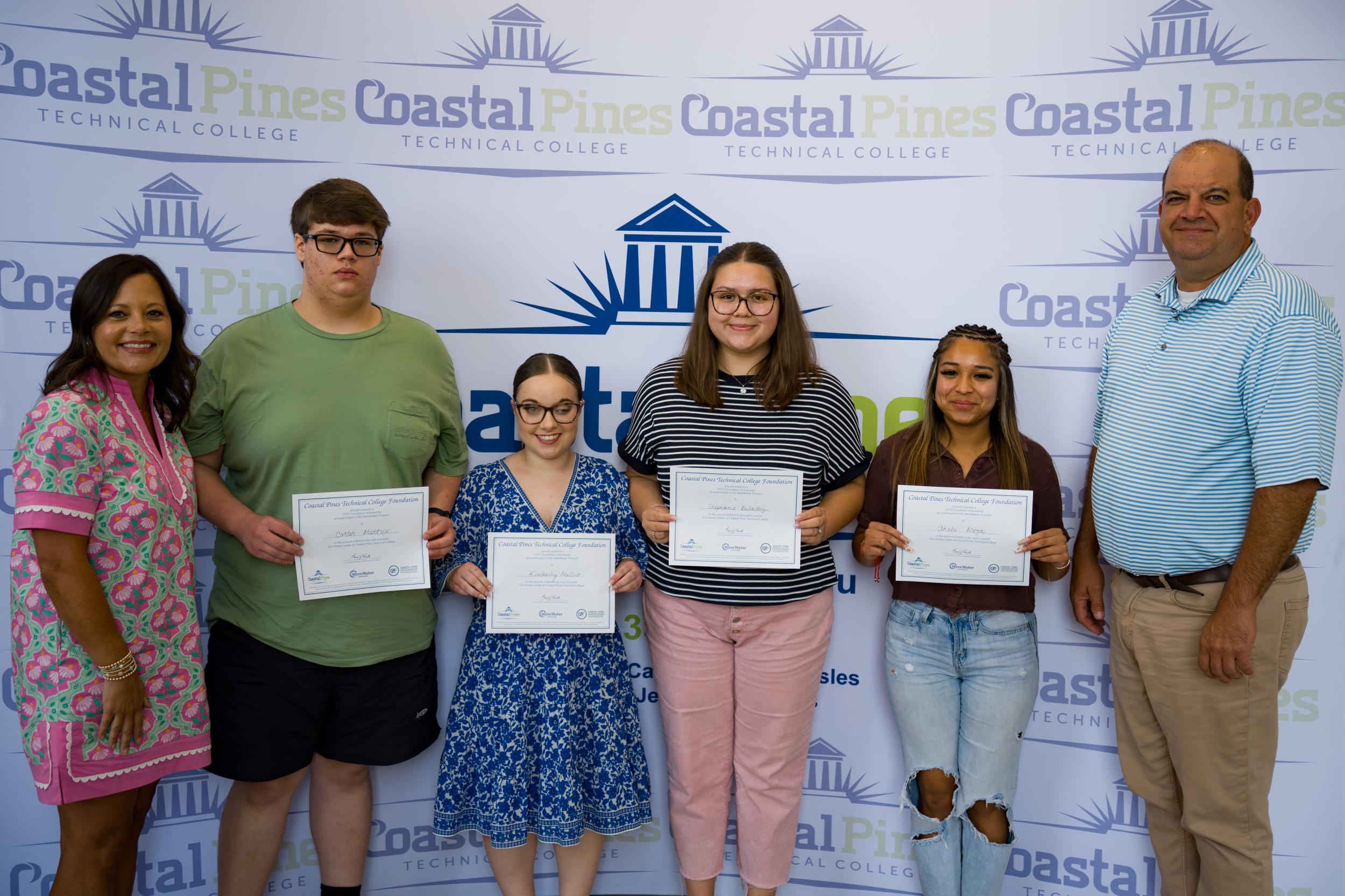 Photo for Coastal Pines Technical College Foundation Awards First WaveMaker Scholarships
