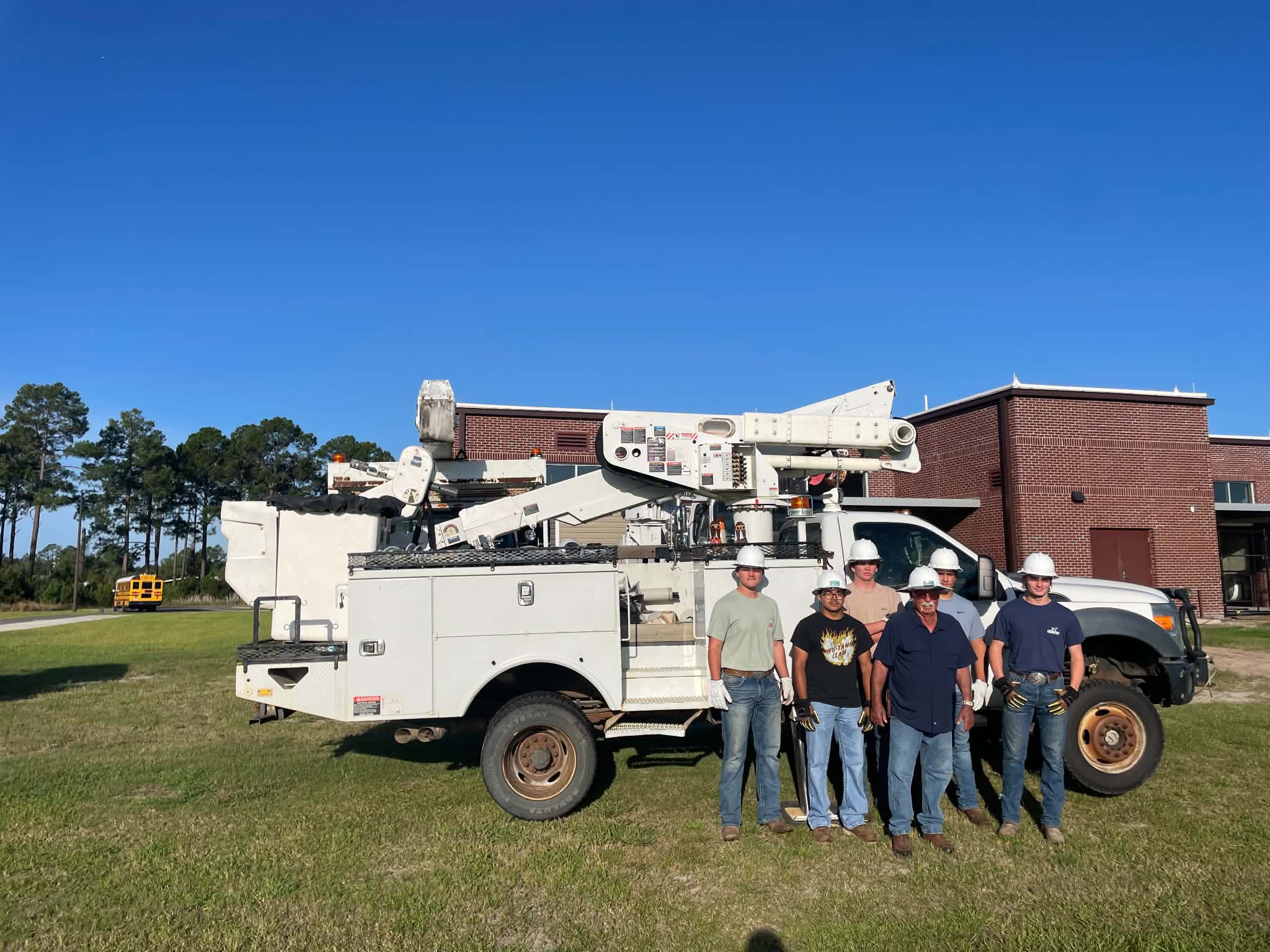 Photo for CPTC Foundation Invests in Electrical Lineworker Program with Purchase of Bucket Truck