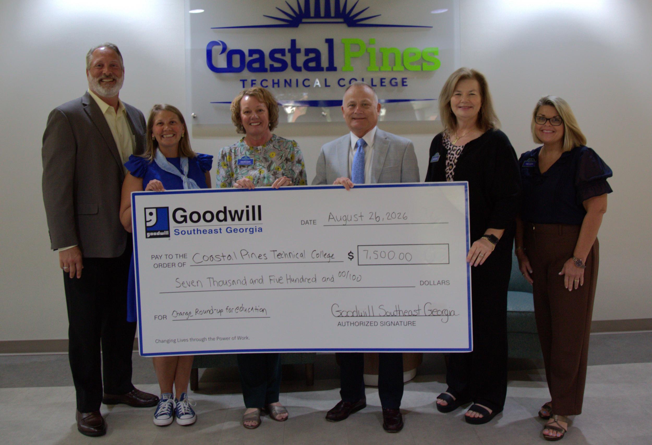 Photo for Goodwill Southeast Georgia Invests $25,000 in Local Technical College Partnerships
