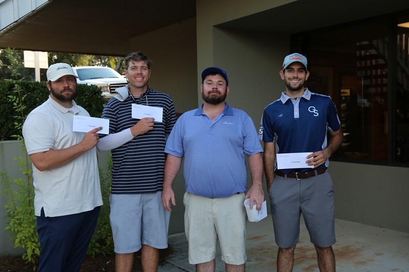 1st Place Net: Team Metronlina LLC Jonathan Sanders, Chris Aldridge, Josh Tootle and Robert Tatro