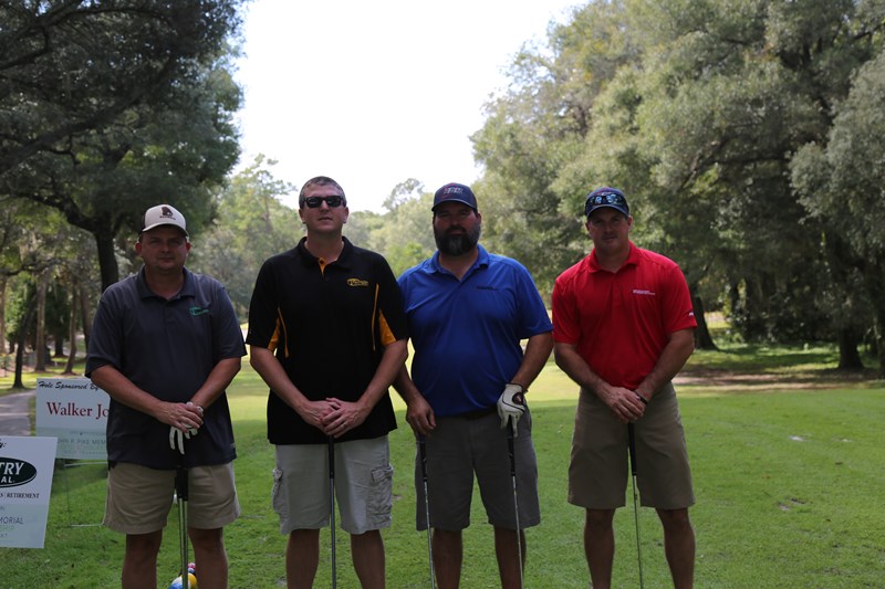 2nd Place Net: Team Southeastern Business Machine Adam Thomas, Blake Dowling, Brian Hickox and Brandon Carter