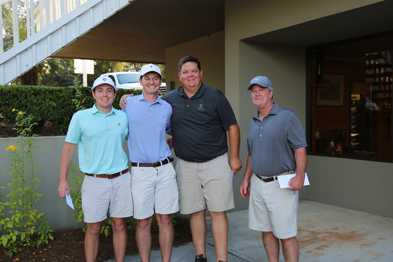 3rd Place Gross: Team Thomas and Hutton Tyler Vaughn, Jake Storey, Tre Wilkins and Scott Monson